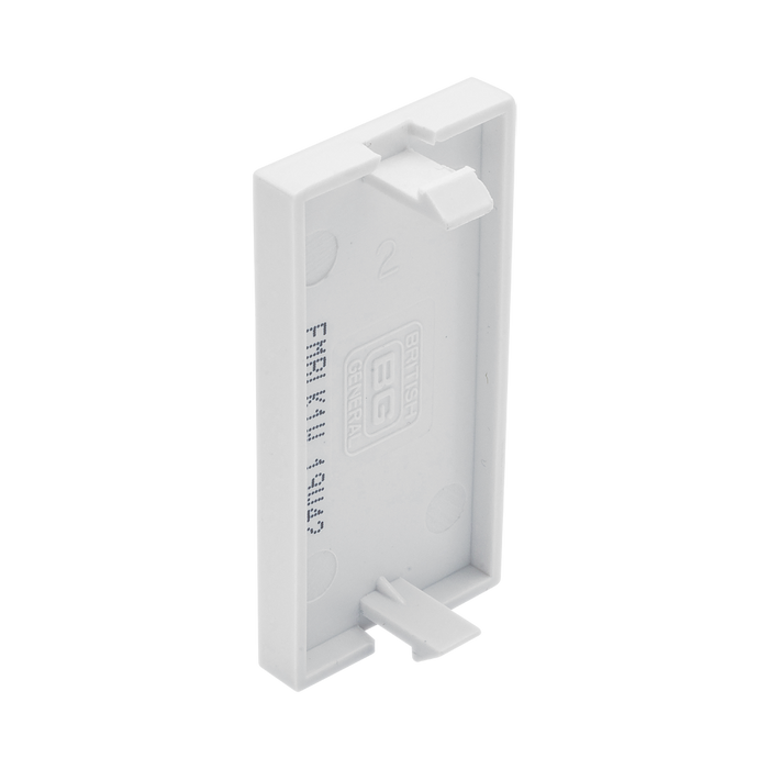 BG Electrical White 1 Module Blank Euro Module EMBLK1W - view 4