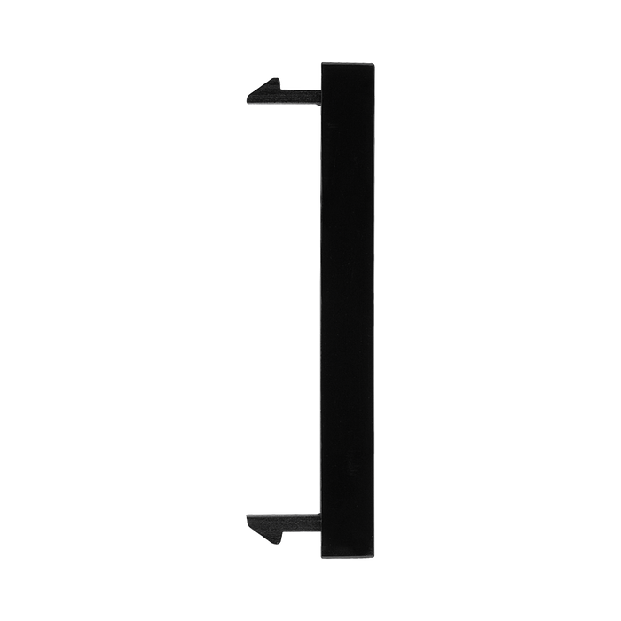 BG Electrical Black Half Module Blanks 2 Pack EMBLKB - view 1