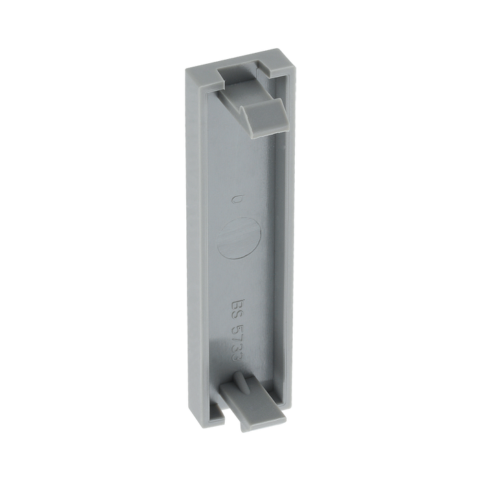 BG Electrical Grey Half Module Blanks 2 Pack EMBLKG - view 4