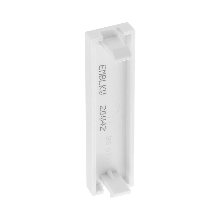 BG Electrical White Half Module Blanks 2 Pack EMBLKW - view 4