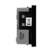 BG Electrical Black 16A 2 Pin Euro Socket Module EMEUSB - view 1