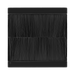 BG Electrical Black Brush Flex Outlet Euro Module EMFO - view 1