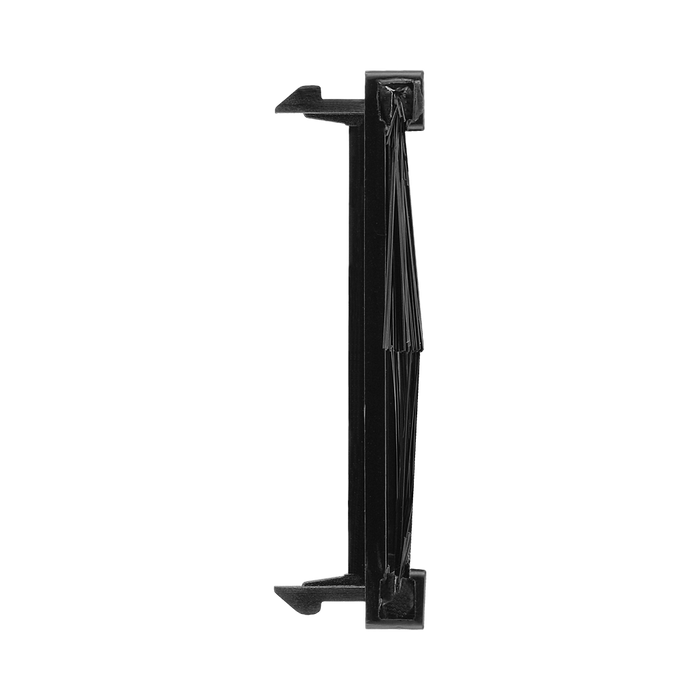 BG Electrical Black Brush Flex Outlet Euro Module EMFO - view 3
