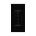 BG Electrical Black 13A Fused Euro Module EMFUSEB - view 1