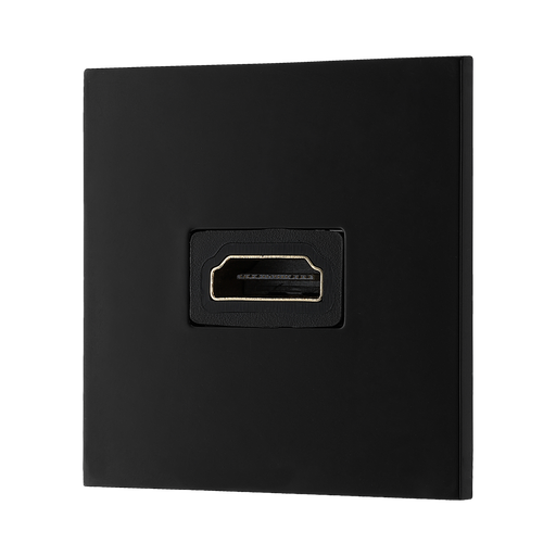 BG Electrical Black HDMI 1.4 Euro Module EMHDMIB - view 1