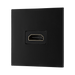 BG Electrical Black HDMI 1.4 Euro Module EMHDMIB - view 1