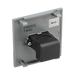 BG Electrical Grey HDMI 1.4 Euro Module EMHDMIG - view 3