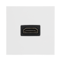 BG Electrical EMHDMIW HDMI Outlet Module – White – front view