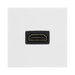 BG Electrical EMHDMIW HDMI Outlet Module – White – front view