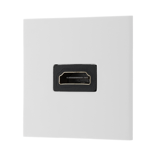 BG Electrical White HDMI 1.4 Euro Module EMHDMIW - view 1