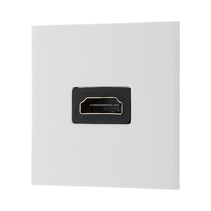 BG Electrical White HDMI 1.4 Euro Module EMHDMIW - view 1