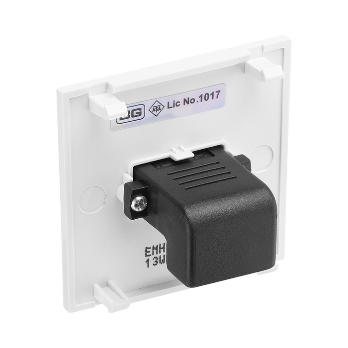 BG Electrical White HDMI 1.4 Euro Module EMHDMIW - view 3