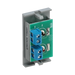 BG Electrical Twin RCA Outlet Module – Grey – view 4