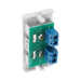 BG Electrical Twin RCA Outlet Module – White – view 4