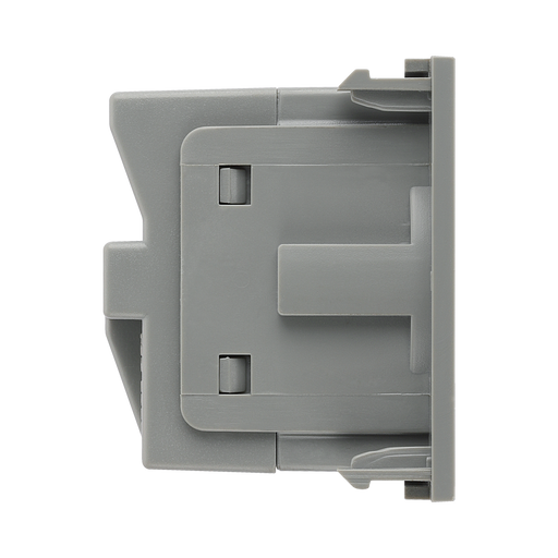 BG Electrical Grey 16A Schuko Euro Socket Module EMSCHSG - view 1