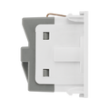 BG Electrical White 16A Schuko Euro Socket Module EMSCHSW - view 1