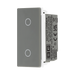 BG Electrical Grey Touch LED Dimmer Master Euro Module EMTDMG - view 2