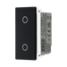 BG Electrical Black Touch LED Dimmer Secondary Euro Module EMTDSB - view 2