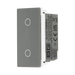 BG Electrical Grey Touch LED Dimmer Secondary Euro Module EMTDSG - view 2