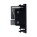 BG Electrical Black 13A UK Unswitched Socket Euro Module EMUKSB - view 4
