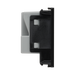 BG Electrical Black 13A Universal Euro Socket Module EMUNVB - view 1