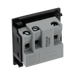 BG Electrical Black 13A Universal Euro Socket Module EMUNVB - view 2
