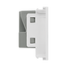 BG Electrical White 13A Universal Euro Socket Module EMUNVW - view 1
