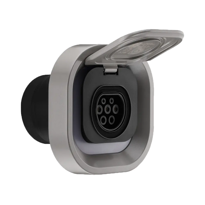 Sync Energy Recessed Socket EV Charger with Metal Control Box WI-FI/LAN EVLR7MS