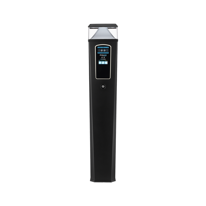 Sync Energy Pro Illuminated Twin Bollard EV Charger EVPCFSM211LBGR