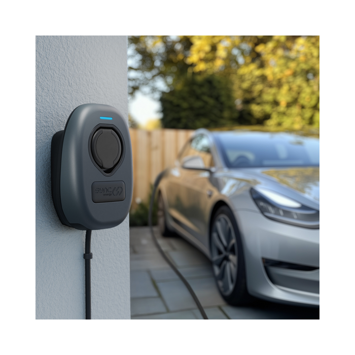Sync Energy 7kW Socketed EV Wall Charger with 4G EVWC2S7GG