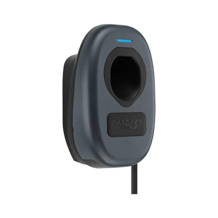 Sync Energy 7kW Tethered EV Wall Charger with 4G EVWC2T7GG