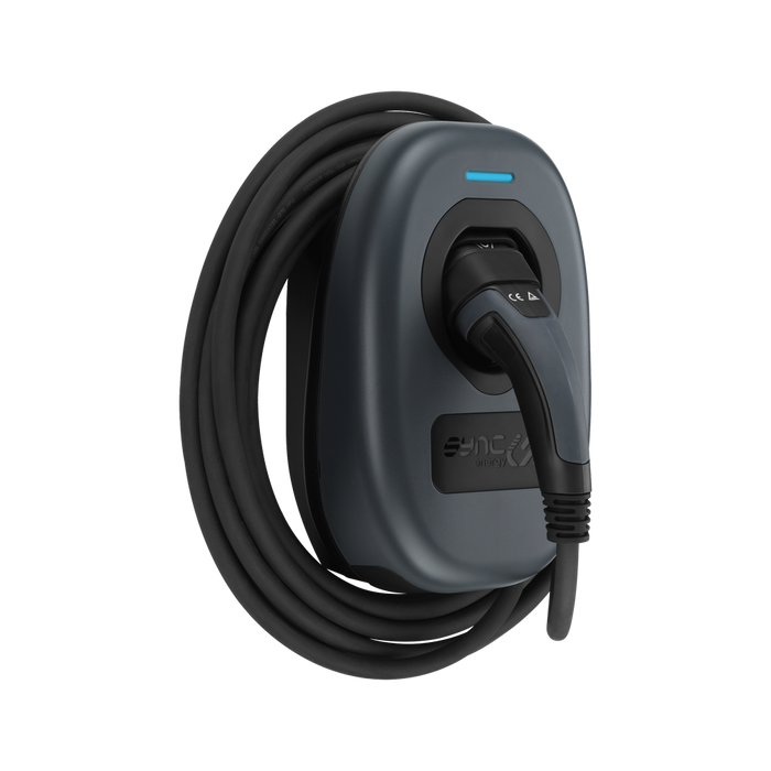 Sync Energy 7kW Tethered EV Wall Charger EVWC2T7G