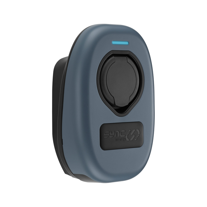 Sync Energy EV Charger Faceplate In Blue Grey EVWC2TPBG