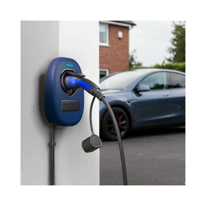 Sync Energy EV Charger Faceplate In Deep Blue EVWC2TPDB