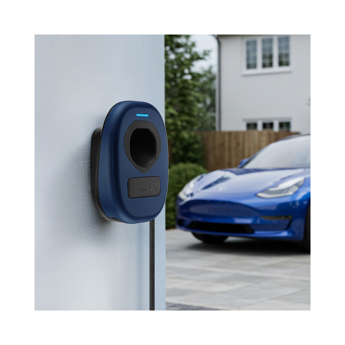 Sync Energy EV Charger Faceplate In Deep Blue EVWC2TPDB