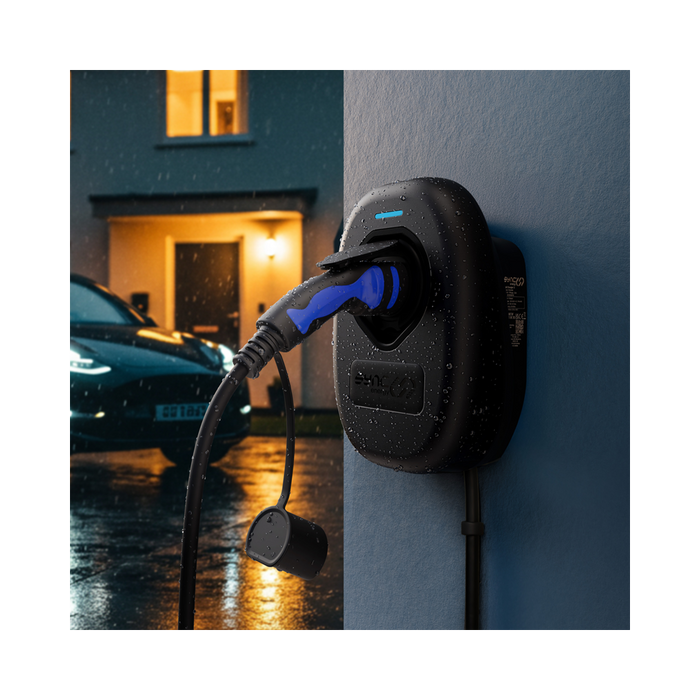 Sync Energy EV Charger Faceplate In Deep Blue EVWC2TPDB