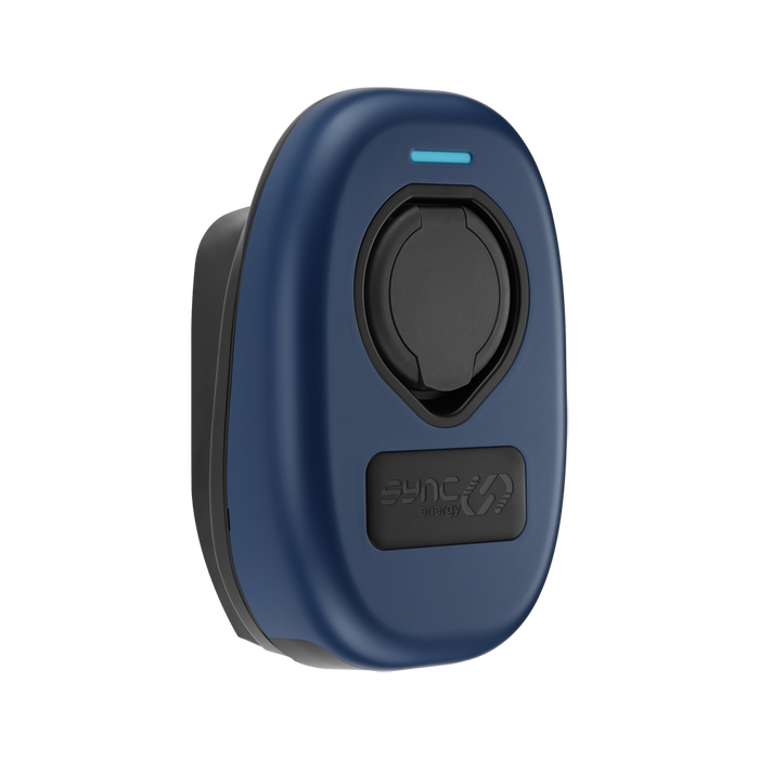Sync Energy EV Charger Faceplate In Deep Blue EVWC2TPDB