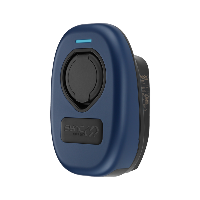 Sync Energy EV Charger Faceplate In Deep Blue EVWC2TPDB