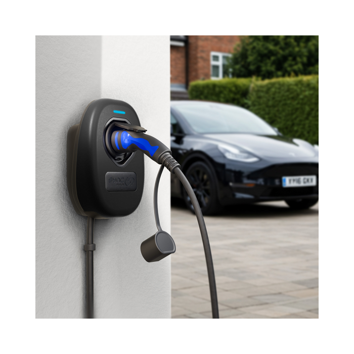 Sync Energy EV Charger Faceplate In Jet Black EVWC2TPJB