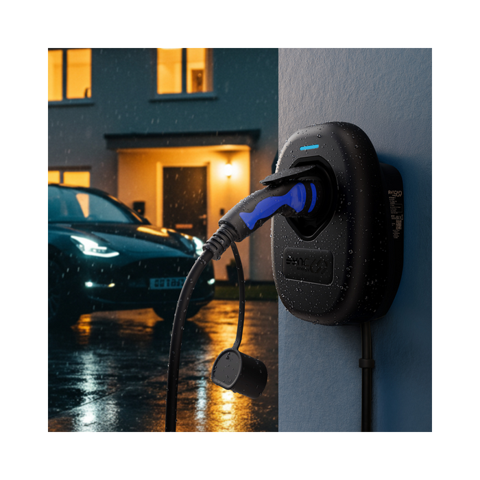 Sync Energy EV Charger Faceplate In Jet Black EVWC2TPJB