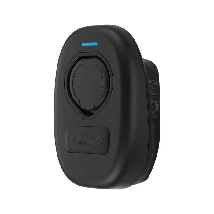 Sync Energy EV Charger Faceplate In Jet Black EVWC2TPJB