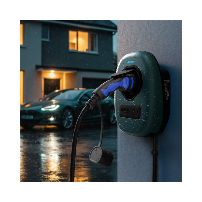 Sync Energy EV Charger Faceplate In Racing Green EVWC2TPRG