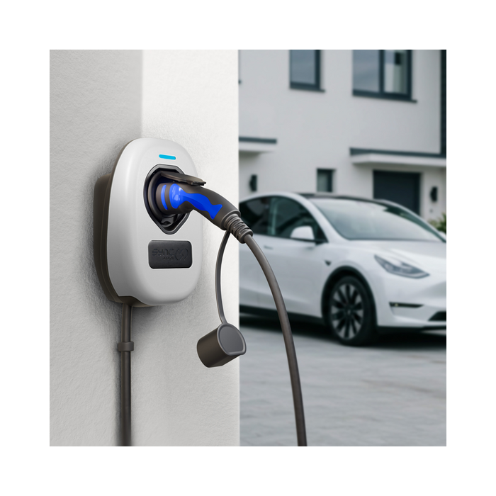 Sync Energy EV Charger Faceplate In Signal Grey EVWC2TPSG