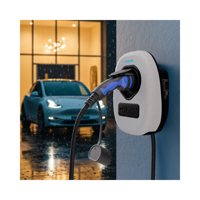 Sync Energy EV Charger Faceplate In Signal Grey EVWC2TPSG