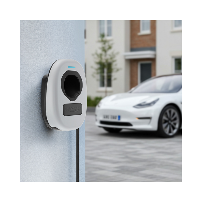 Sync Energy EV Charger Faceplate In Signal Grey EVWC2TPSG