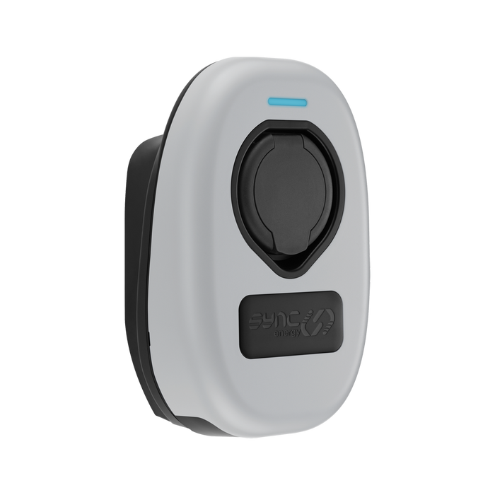 Sync Energy EV Charger Faceplate In Signal Grey EVWC2TPSG