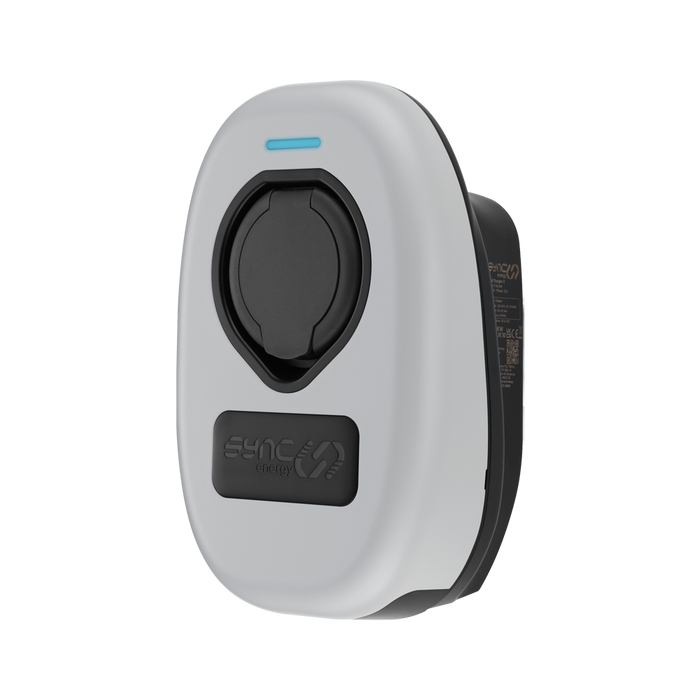 Sync Energy EV Charger Faceplate In Signal Grey EVWC2TPSG