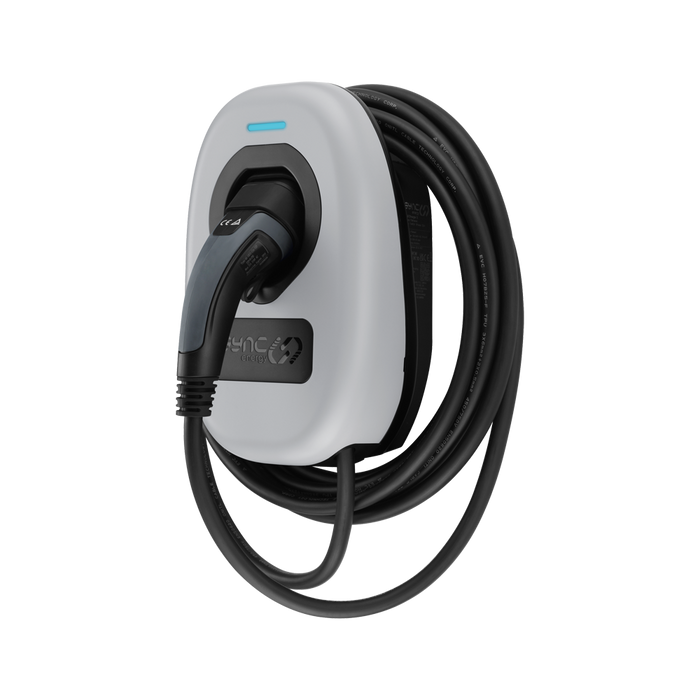 Sync Energy EV Charger Faceplate In Signal Grey EVWC2TPSG