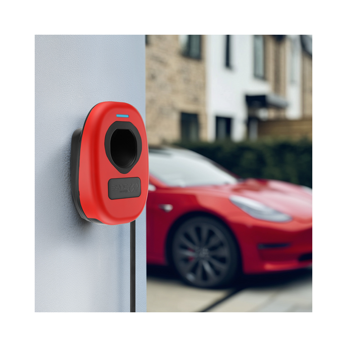 Sync Energy EV Charger Faceplate In Signal Red EVWC2TPSR