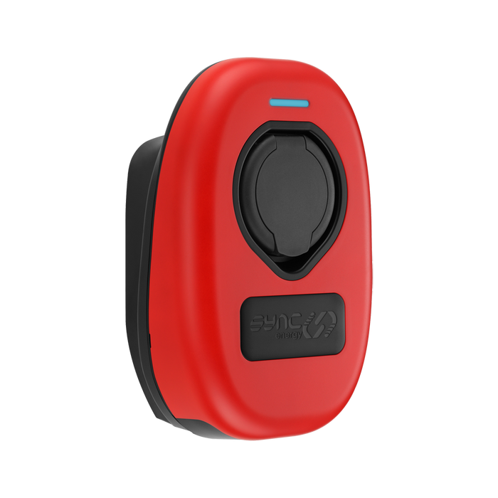 Sync Energy EV Charger Faceplate In Signal Red EVWC2TPSR